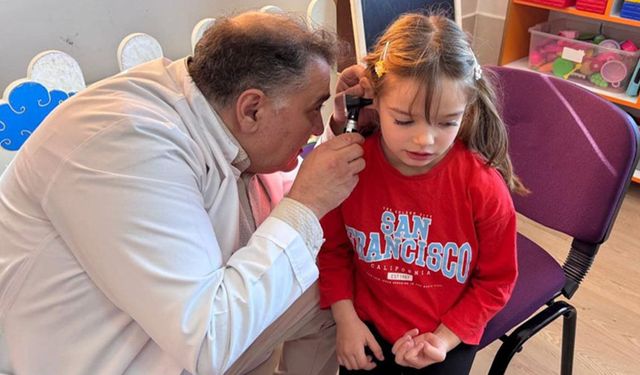 Afyon'da anaokulu öğrencilerine yönelik sağlık taraması