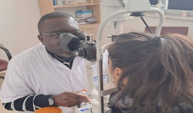 Afrikalı Göz Doktoru, AFSÜ'de eğitim alıyor