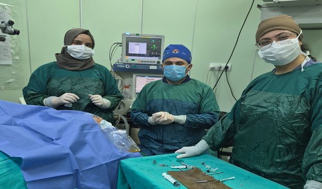 AFSÜ Hastanesinden başarılı bir operasyon daha