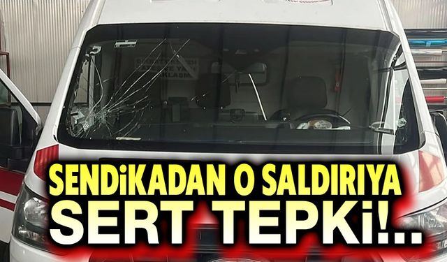 Sendikadan o saldırıya sert tepki