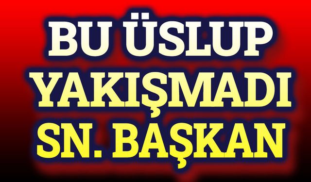 Bolvadin Belediye Başkanına yakışmadı