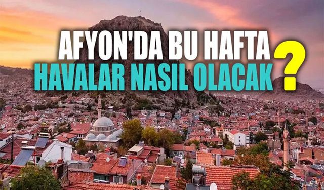 Afyonkarahisar hava durumu