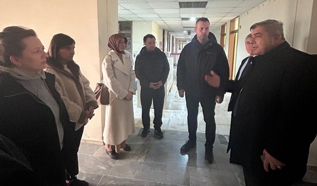 Miraç Sünnetci, yaralı öğrencileri ziyaret etti