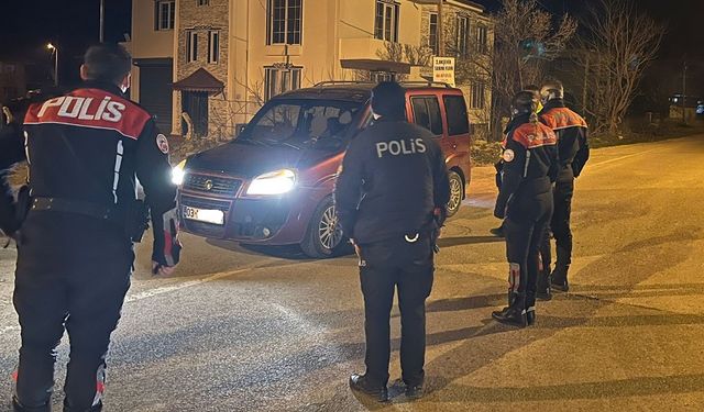 Afyon Polisi'nden Sultandağı'na asayiş çıkarması!..
