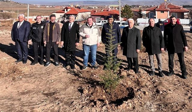 Şuhut Emniyet Müdürlüğü Hatıra Ormanı oluşturuldu