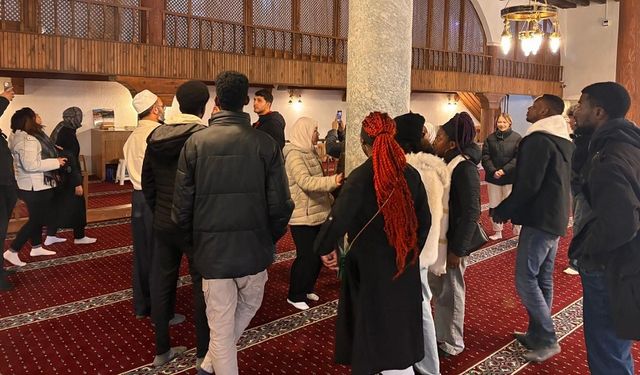 Yabancı öğrenciler Şuhut'u gezdi