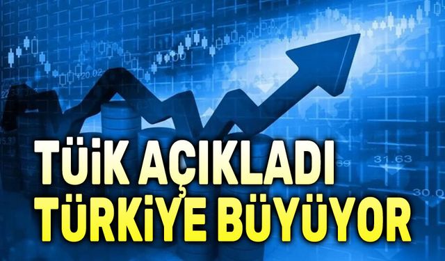 TÜİK büyüme rakamlarını açıkladı