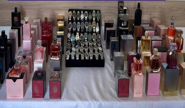 Jandarma'dan kaçak parfüm ve kol saati operasyonu