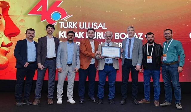 AFSÜ Tıp Fakültesi KBB Kliniği'ne Akreditasyon Belgesi!..
