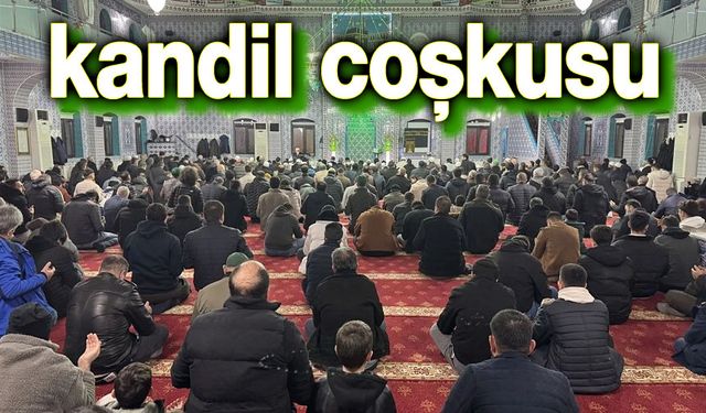 Afyon'da Miraç kandili coşkusu