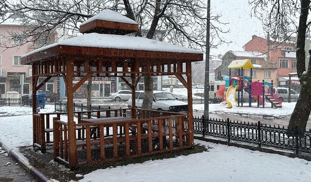 Afyonkarahisar'da beklenen kar yağışı başladı