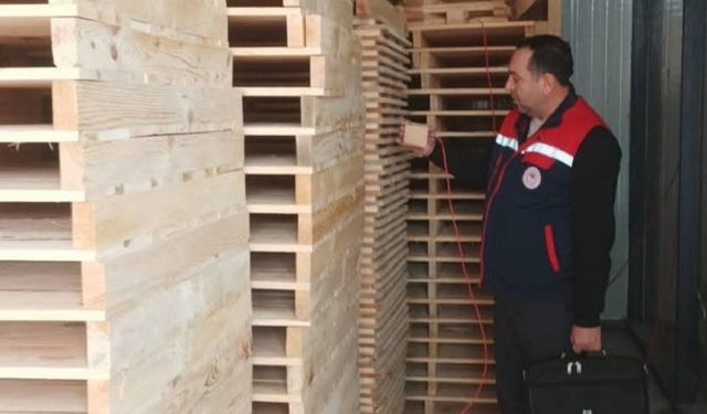 Afyon'da ısıl işlem fırınlı işletmeler denetlendi