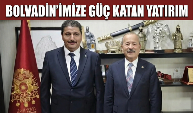 Bolvadin’imize Güç Katan Yatırım