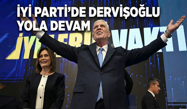 İYİ Parti'de Müsavat Dervişoğlu yola devam