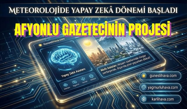 Afyonlu gazeteciden yapay zeka destekli dijital platform