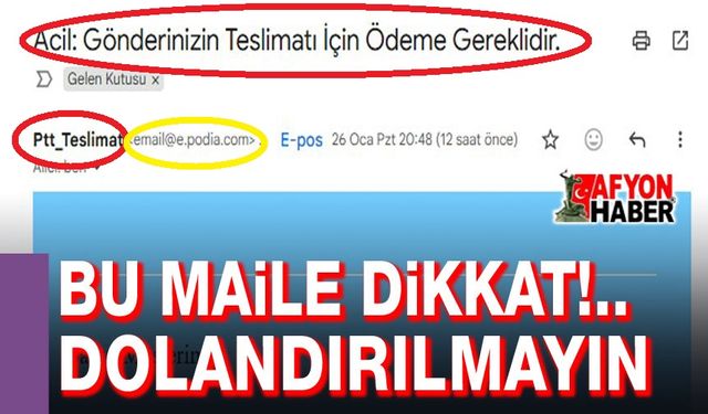 Gümrük vergisi maillerini açmayın!..