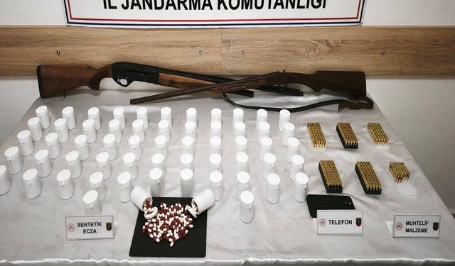 Sülümenli'de uyuşturucu hap operasyonu