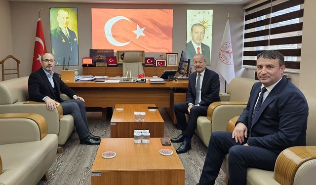 Mehmet Taytak ve Ahmet Kahveci'den ziyaretler