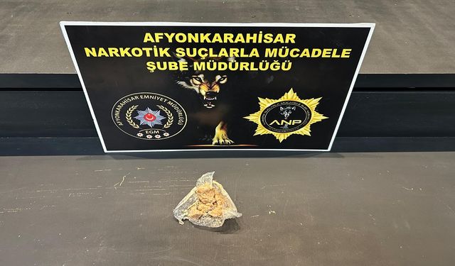 Araçta uyuşturucu yakalandı