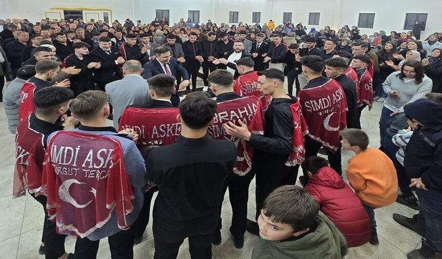 Akharım'da Mehmetçiklere coşkulu uğurlama!..