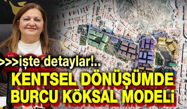 Kentsel dönüşümde Burcu Köksal modeli