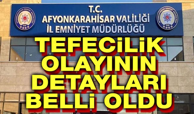 Tefecilik olayının detayları belli oldu!..