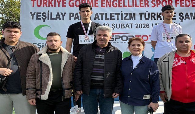 Afyonlu özel sporculardan Mersin'de büyük başarı