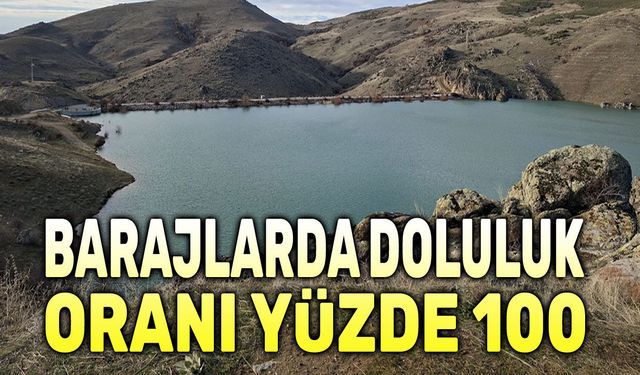Sandıklı'daki barajlarda doluluk oranı yüzde 100