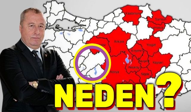 Afyon, haritanın ortasında ama listede yine yok!..