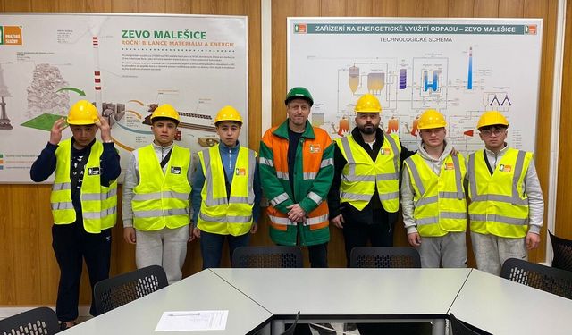 İscehisar'da 10 MTAL öğrencisi staj için Avrupa'da