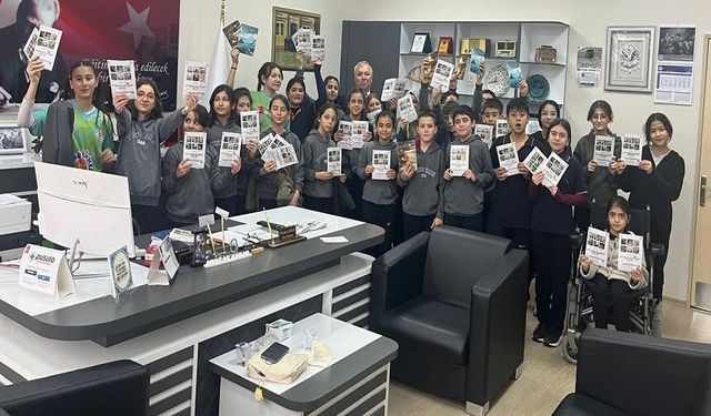 Ortaokul öğrencilerinden yapay zeka destekli örnek çalışma