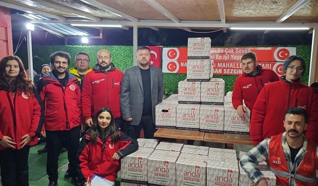 Afyonkarahisar ANDA'dan Ramazan yardımları