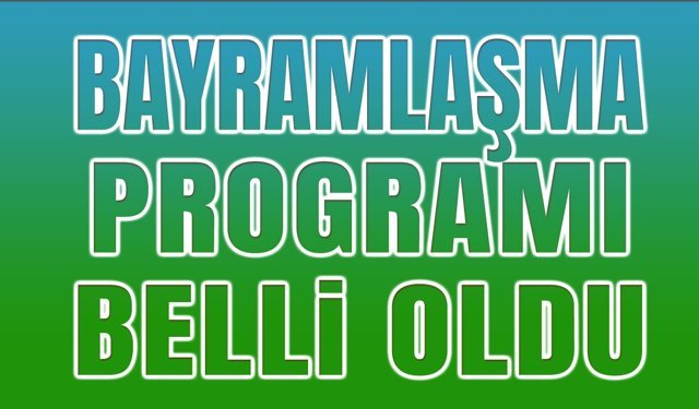 Afyon'da protokol bayramlaşma programı