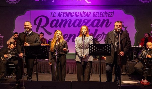 Afyon'da Ramazan coşkusu yaşandı