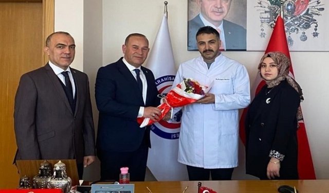 Afyon Türk Sağlık-Sen'den Tıp Bayramı ziyaretleri