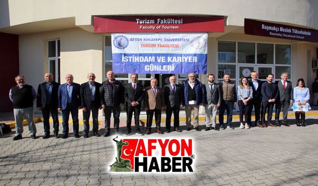 Turizm Fakültesinde kariyer etkinliği