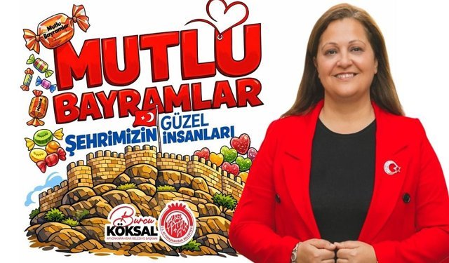 Başkan Burcu Köksal'ın Ramazan BayramI mesajı