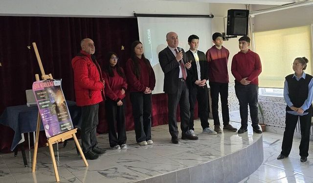 Emirdağ Fen Lisesi’nde Işık Kirliliği sunumu