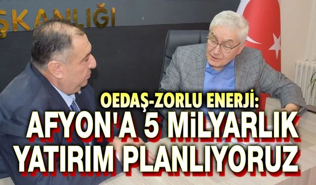 OEDAŞ'tan Afyonkarahisar İYİ Parti'ye üst düzel ziyaret