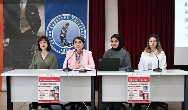 AKÜ'de 3 entellektüel kadın konuşuldu