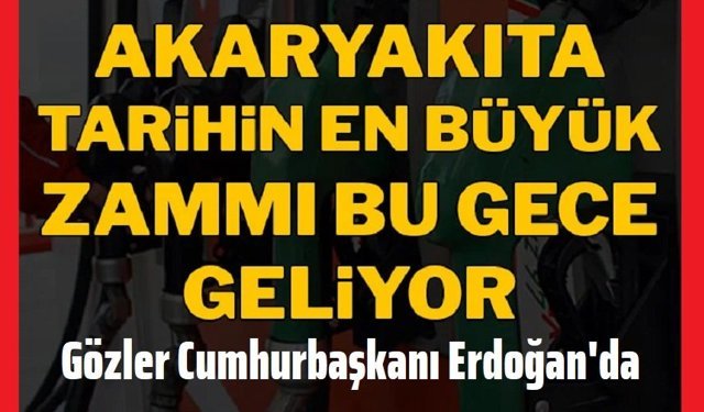 Pompaya tarihi zam bekleniyor!..