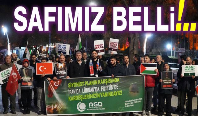 Safımız belli, direnenlerin yanındayız!..