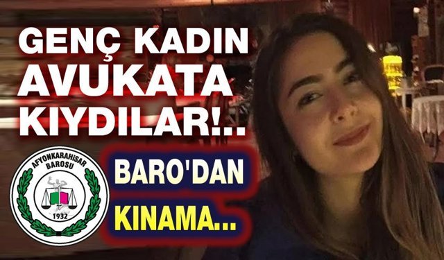 Genç kadın avukatı pusuda ölldürdüler!..