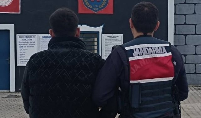 Hırsızlık hükümlüsü şahıs yakalandı
