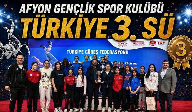 Afyonlu güreşçi kızlardan madalya yağmuru!..