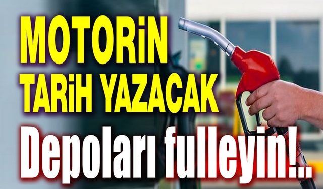 Dizelcilere kötü haber: Depoları fulleyin