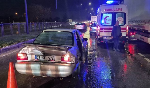 Zincirleme kaza, 4 yaralı