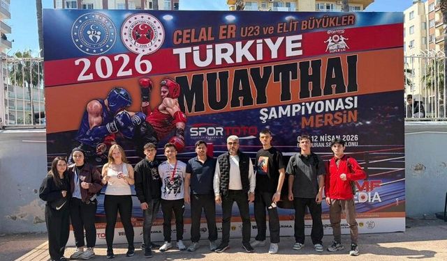 Muay Thai Türkiye Şampiyonası’nda 5 derece birden!..