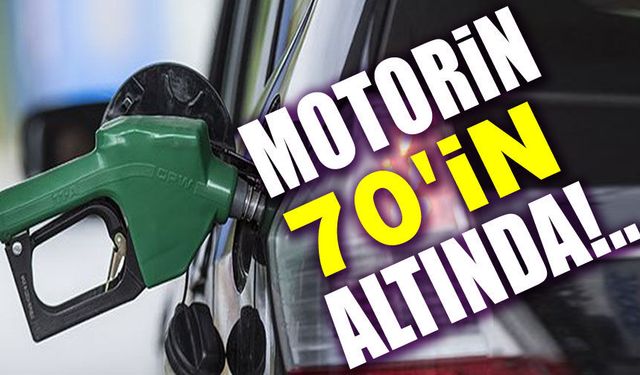 Motorin 70'in altına düştü!..
