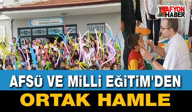 AFSÜ ve İl Milli Eğitim’den Ortak Hamle